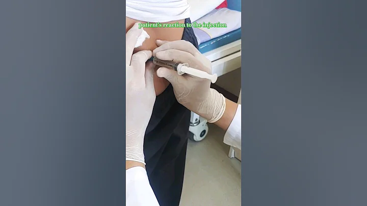 patient's reaction to the injection #injection #funnyinjection #injection_funny