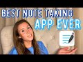 Best notetaking app for university  medical school  goodnotes