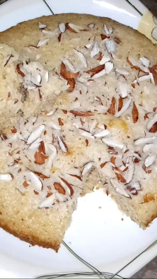 soji-cake-eggless-viral-subscribe-cakedecorating-cake-semolina