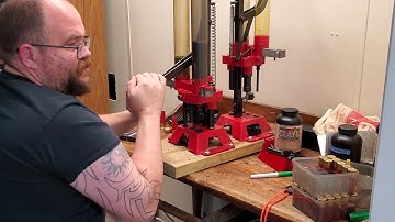 Reloading 12 Guage with the DL-155 Press.