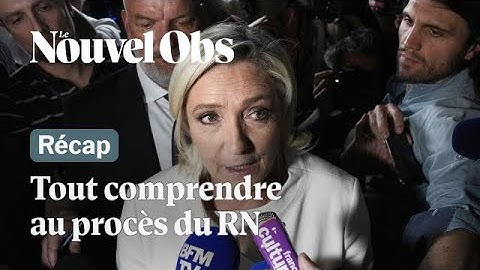 Procès des assistants parlementaires du RN : tout savoir en moins de 2 minutes