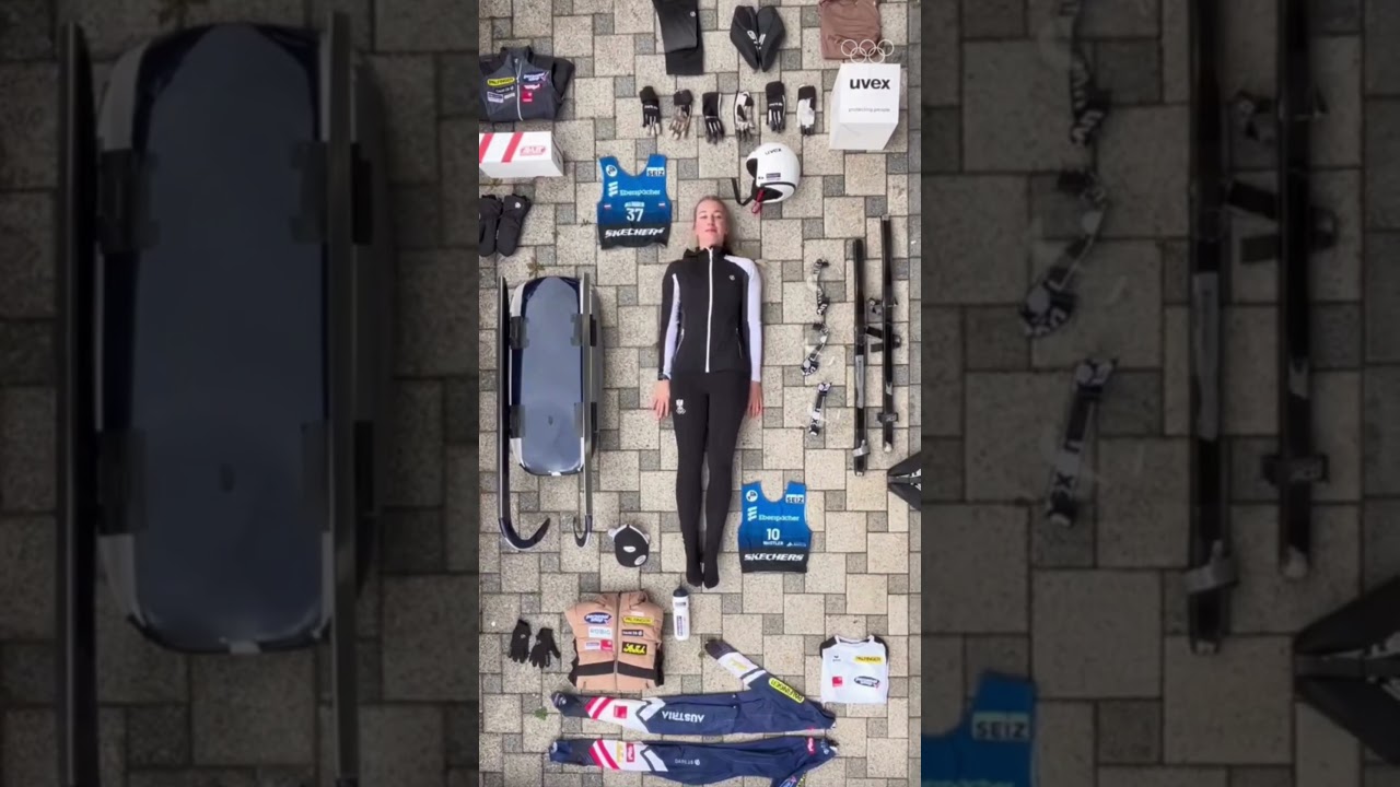 Ever wondered what kit a luge athlete needs? 👀