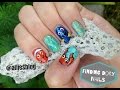 Manicure Monday #32 | Disney Nail art collaboration | Finding Dory nails