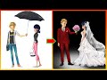 Miraculous Ladybug And Catnoir Get Married - Miraculous Transformation @Cartoon Fashion