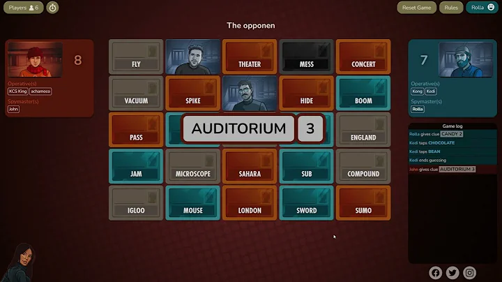 The Ultimate Spymaster [Codenames Online]