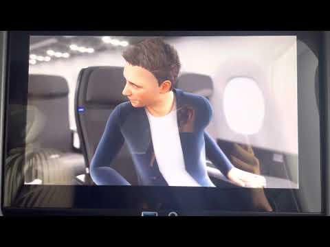 Safety video SAS airlines a350