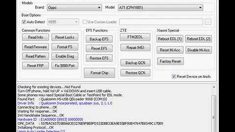 Oppo A71 2018 Cph1801 FRP  Unlock Solution Fake In UMT BOX Ultimate Multi Tool QcFire