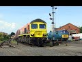 A glorious evening at kidderminster severn valley railway spring diesel gala18th may 2024