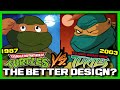 1987 TMNT vs 2003 TMNT: The Designs Compared