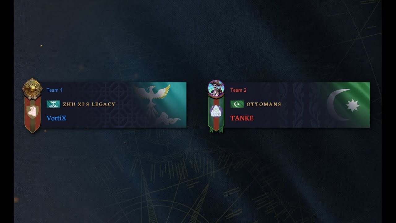 (AoE4 Ottoman vs Zhu Xi Legacy) TANKE vs VortiX YouTube