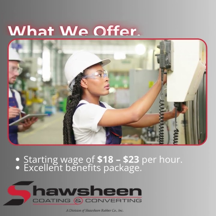 Now Hiring - Machine Operator - Andover, MA