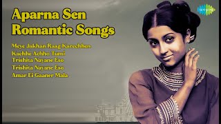 Golden Era&#39;s Romantic Melodies | Manna Dey Songs | Meye Jakhan Raag Karechhen | Kachhe Achho ...