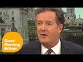 Piers Morgan Rants About Studio Temperature | Good Morning Britain