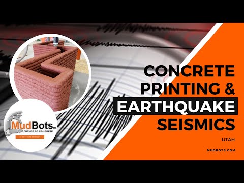 Videó: Innovatív 3D nyomtatott beton, amely képes ellenállni a földrengéseknek: A Quake oszlop