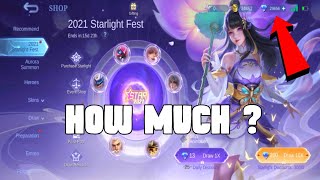 2021 Starlight Fest Draw For Kagura Water Lily 29k Diamonds How Much Does it Cost To Get Water Lily?