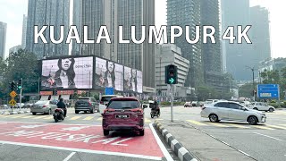 Driving Kuala Lumpur 4K - Singapore For Less Money - Malaysia