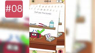 Brain Test 5 Level 8 Walkthrough | Correct Answer