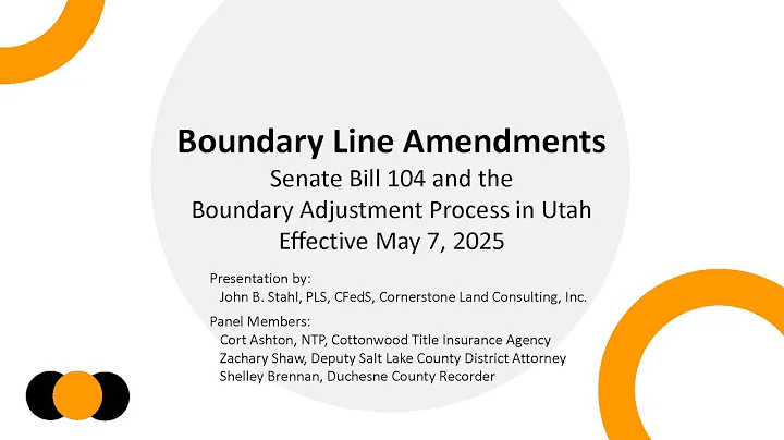 LUAU Webinar Series: Boundary Line Amendments (April 2025)