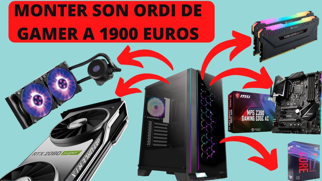 Monter un GROS PC de GAMER à 1900 EUROS !! (2020)
