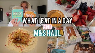 WHAT I EAT TO LOSE WEIGHT and M&S SLIMMING WORLD HAUL