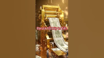 Bạn Là Cỗ Máy In Tiền - Tiền Bạc Có Linh Tính Nên Hãy Yêu Và Trân Trọng Tiền