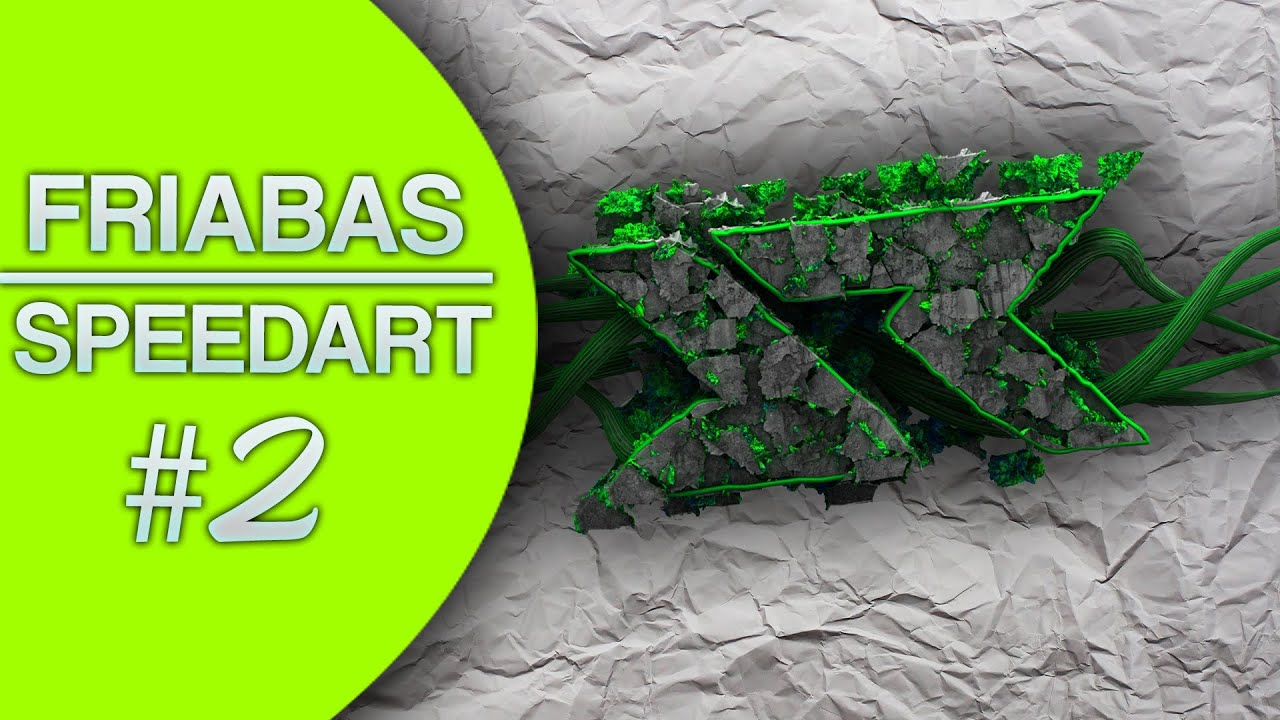 SPEEDART #2 | [TEST LOGO] TREYGHT | FRIABAS DESIGNS - YouTube
