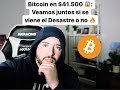 #BITCOIN ESTA EN EL SOPORTE DE $40.000!! COMPRAMOS O VENDEMOS!! TE DOY MIS ENTRADAS AHORA MISMO!! 🤔