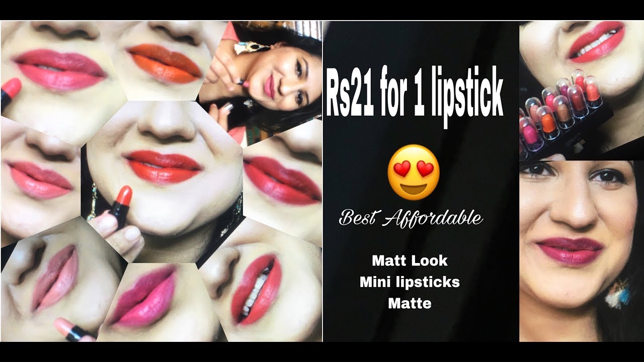 matt look lipstick set
