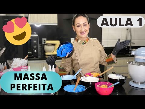 Escola de Bolo Marrara Aula 1 - Bolos Decorados: Massa Perfeita