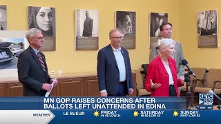 Minnesota Republicans Raise New Concerns After Ballots Seen Unattended In Edina