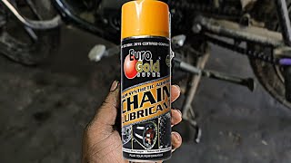 Euro Gold super chain lubricant how to use | chain lube review | chain spray 