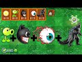 Cartoon Cat + Eye of Cthulhu + Godzilla - Plants vs Zombies Fusion Animation 🐲 Pikagon Gaming