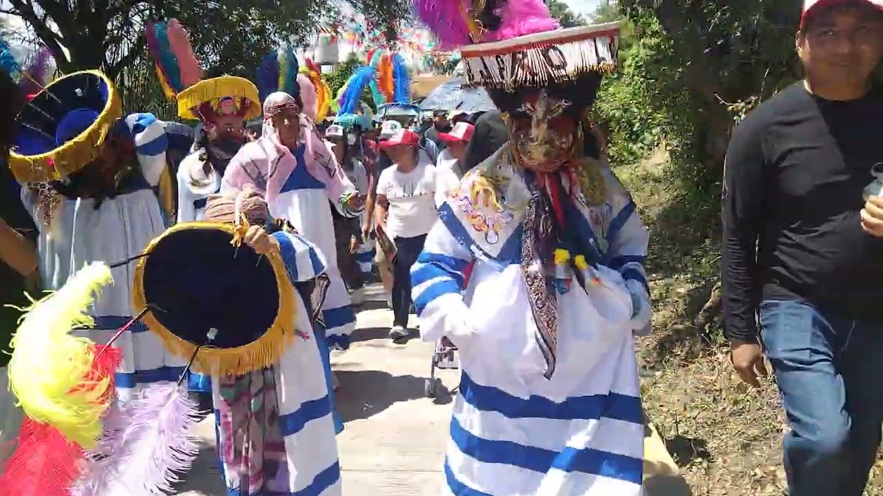 UNION DE COMPARSAS EN SANTIAGO CACALOXTEPEC 24 DE JULIO 2025 GRAN FERIA PATRONAL 