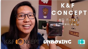 K&F Concept vs. Andoer ND Filters| Tu Review Unboxing