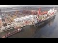 Allseas Solitaire by Drone Largest Pipelay Vessel