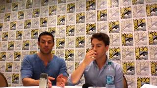 Famous Orphan Black: Dylan Bruce and Jordan Gavaris Give Us Look Behind The Curtain At Felix Net Worth