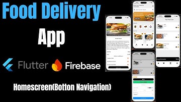 #4 Flutter building a food delivery app with firebase ,stripe & riverpod-Homescreen