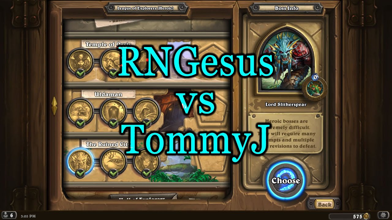 Lord Slitherspear - RNGesus Giveth, and RNGesus Taketh Away