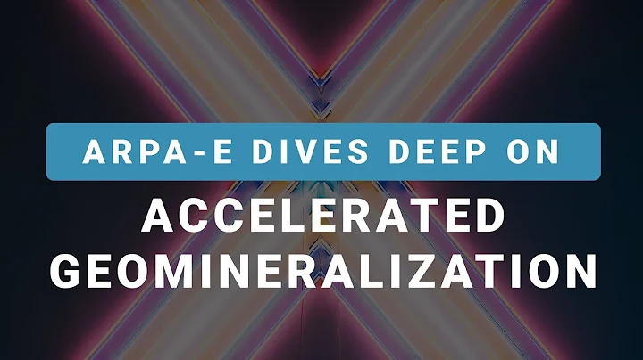 OPEN 2021: ARPA-E's Dr. Joseph King Discusses Accelerated Geomineralization