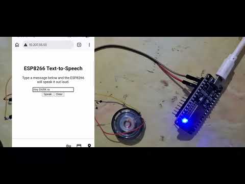 ESP8266 VOICE SYNTHESIZER V01