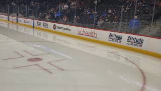 Colorado Avalanche On The Zamboni