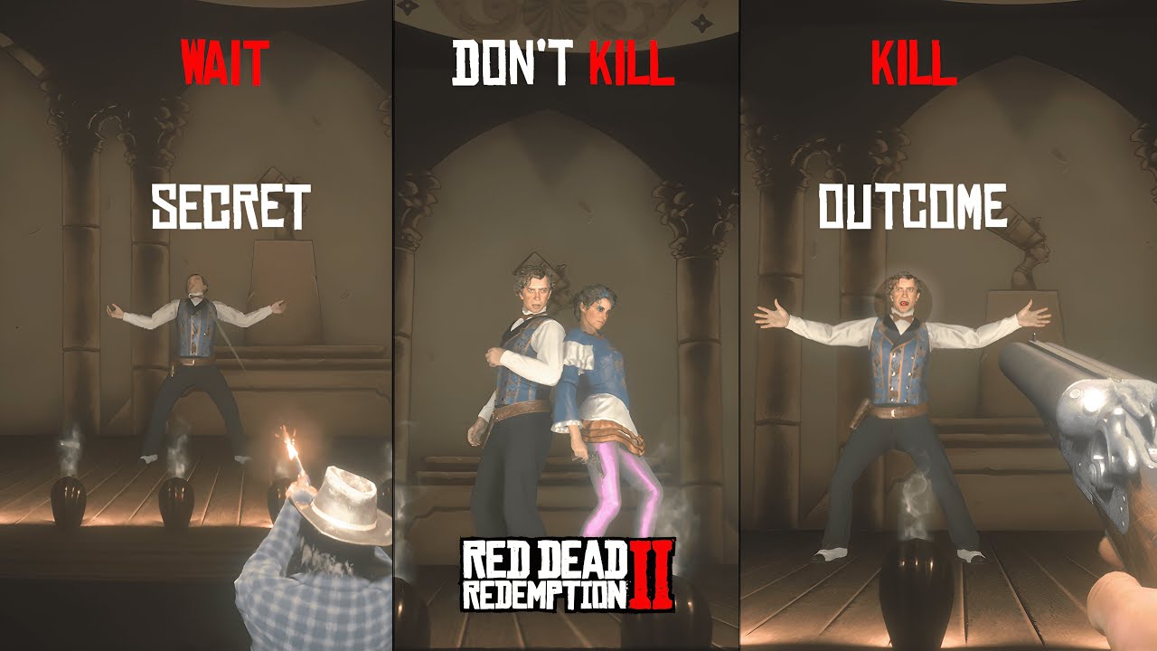 Benjamin Lazarus - What Happens If Kill Vs Don't Kill Vs Wait RDR2 (All ...
