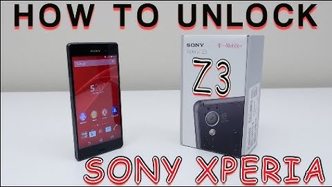 How to Unlock Sony Xperia Z3 for EVERY Network (T-Mobile, Vodafone, Movistar, Rogers)