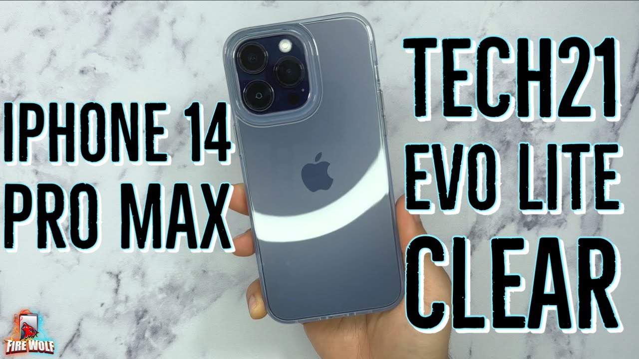 Tech21 Evo Clear Case for Apple iPhone 15 Plus