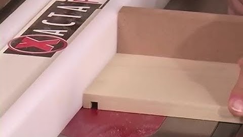 How To Build Drawers with lock rabbet joint