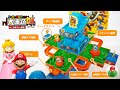 マリオのおもちゃ クッパ城の難関迷路コースを攻略してクリアしよう!大迷路ゲームDX Super Mario GAME