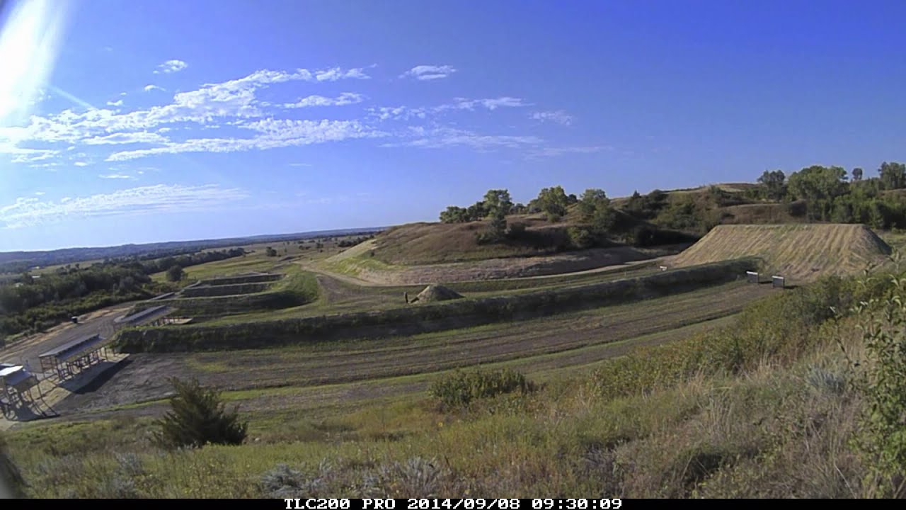 video phone é a continuação de telephone Time Lapse of the Oahe Downstream Shooting Complex