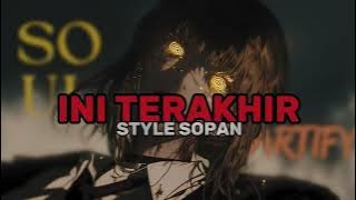 Download lagu DJ SAD INI TERAKHIR X KAMU BILANG CINTA X BARU SEBULAN JADIAN