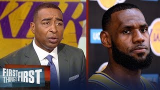 Cris on LeBron having to prove himself to Lakers fans: 'It's insulting' | NBA | FIRST THINGS FIRST