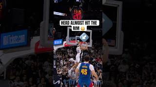 Carter Bryant’s head almost hit the rim in this alley-oop! 😳